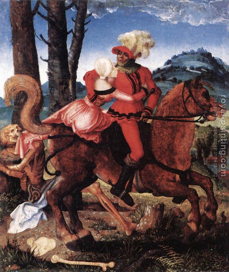 Hans Baldung Grien : The Knight, the Young Girl, and Death